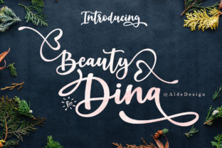 Beauty Dina: A Script Font for Campaign Clarity