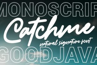 Catchme: A Playful Script Font for Digital Design