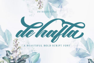 De Hafla: A Script Font That Brings Warmth to Editorial Design