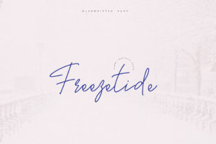 Freezetide Brings Expressive Script Style to Modern Branding Projects