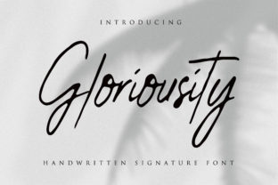 Gloriousity: A Font That Rewrites First Impressions in Web Design
