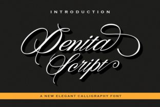How Denita Script Brings Charm to Café Branding