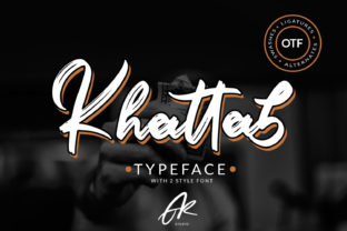 Khattab: A Bold Script Font That Makes Campaigns Stand Out