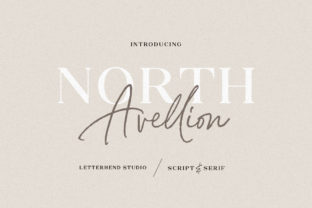 North Avellion Duo: A Charming Font for Handmade Products
