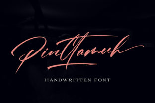 Pinttamuh: A Script Font Built for Scroll-Stopping Brand Content