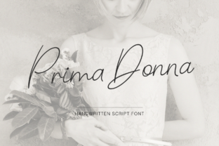 Prima Donna: A Bold Script Font for Digital Design