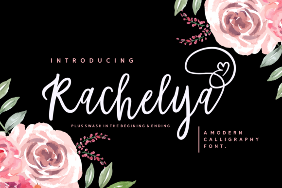 Rachelya: A Script Font That Works in Web Design
