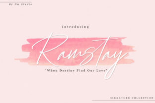 Ramstay: The Script Font That Gives Campaign Visuals a Clearer Voice