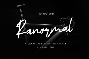 Ranormal Review: A Handwritten Typeface with Sweet Bold Flavor