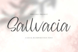 Sallvacia Script Font Brings Elegance to Web Design Projects