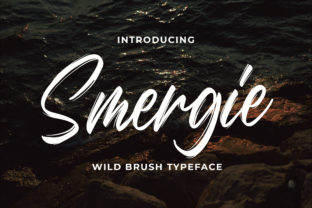 Smergie: A Bold Script Font for Thoughtful Editorial Design