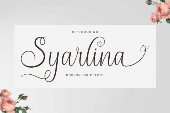 Syarlina Font: Sweet Script for Handmade Sellers and Crafters