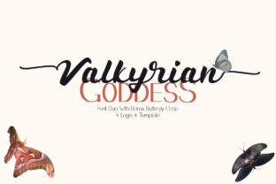 Valkyrian Goddess Duo: A Font Built for Impact