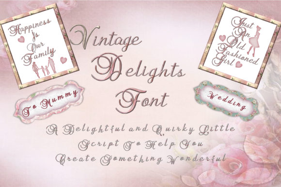 Vintage Delights Brings Charm to Your Next Campaign Font Strategy