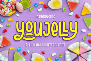 Youjelly: A Handwritten Font for Standout Brand Content